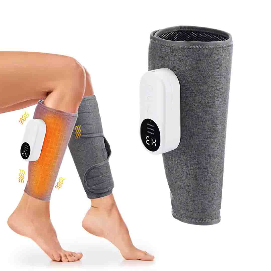 Aparat de Masaj - Incalzire si Compresie - 3 Moduri, pentru Picioare si Gambe, 1800 mAh