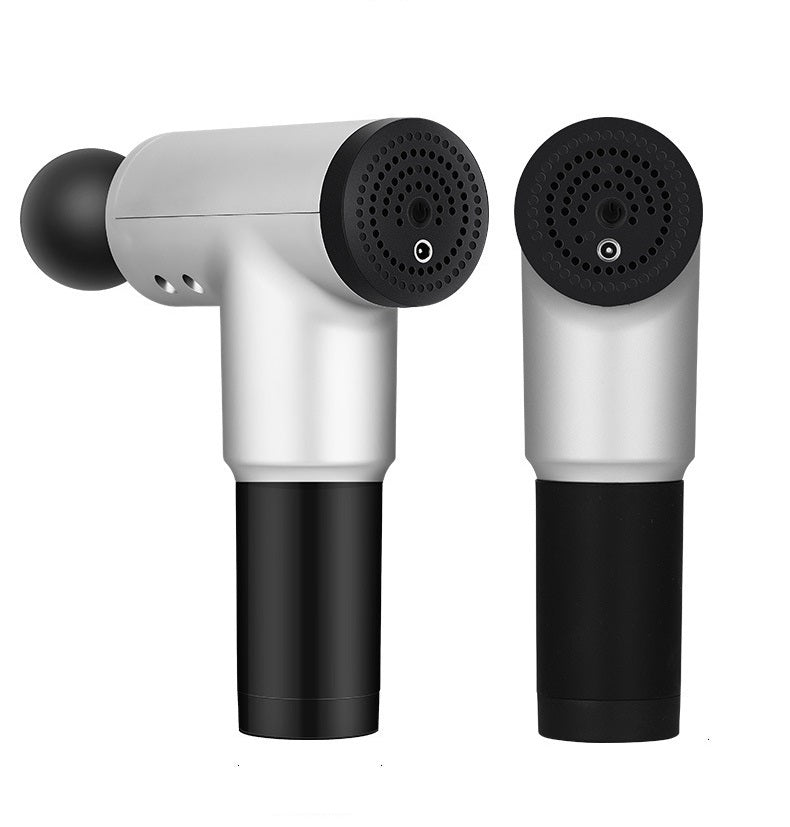 Aparat de masaj Profesional, Fascial Gun, 6 trepte de viteza, cu Vibromasaj, 4 capete