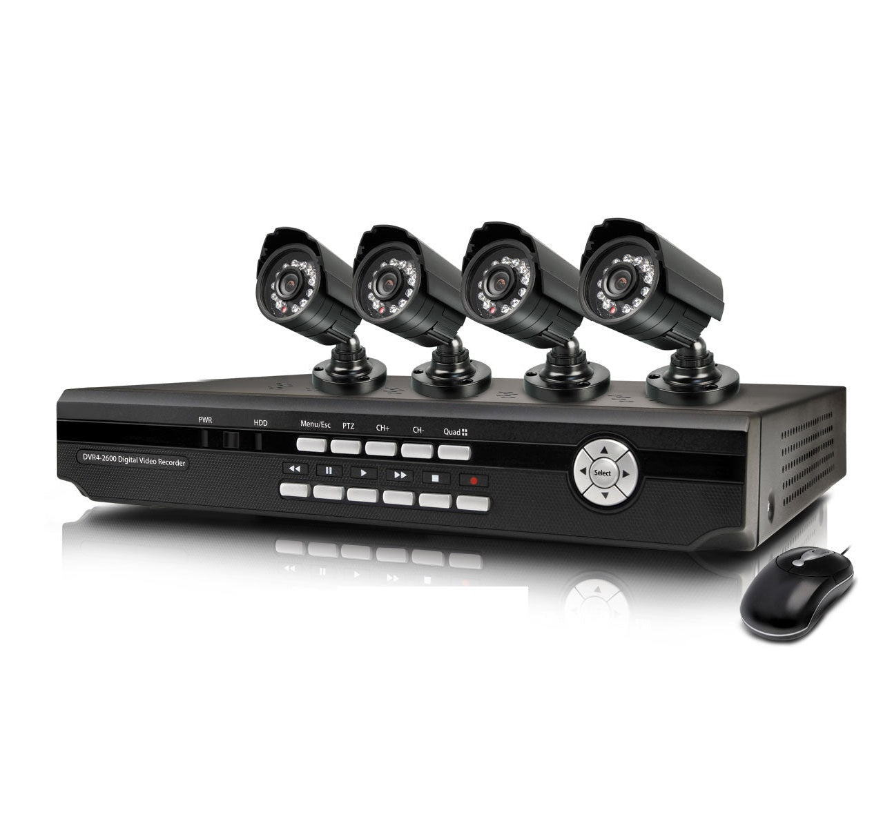 Sistem de Supraveghere Video Jortan, CCTV HDMI 4 Camere + Hard Disk 500GB