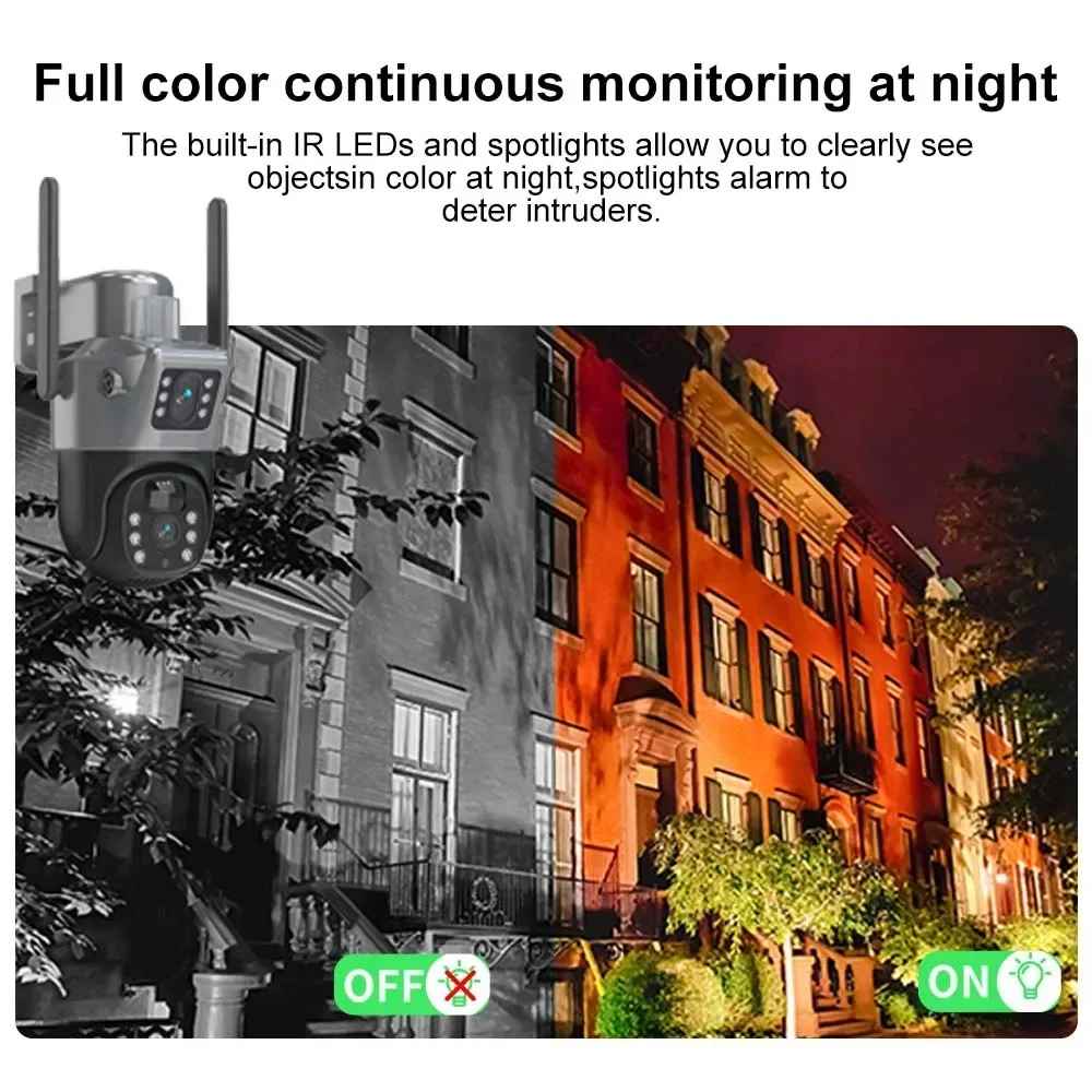 Camera de Supraveghere Duala 4G, 6MP, Zoom Optic 10x, Panou Solar, Viziune Nocturna, IP66