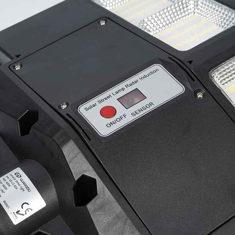 Lampa Solara Stradala Jortan 800W/1000W - 342 LED Ultra Luminoase - Senzor Crepuscular - Telecomanda - Picior Metalic Inclus