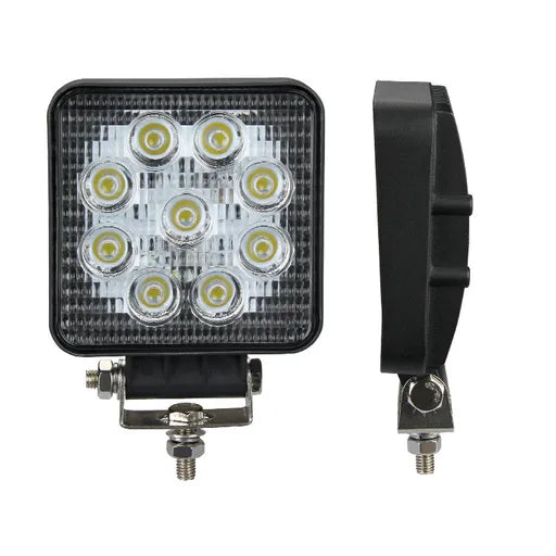 Set 4x Proiectoare LED Offroad, 1980 lumeni, 27W MRG M2708, Protecție IP 68