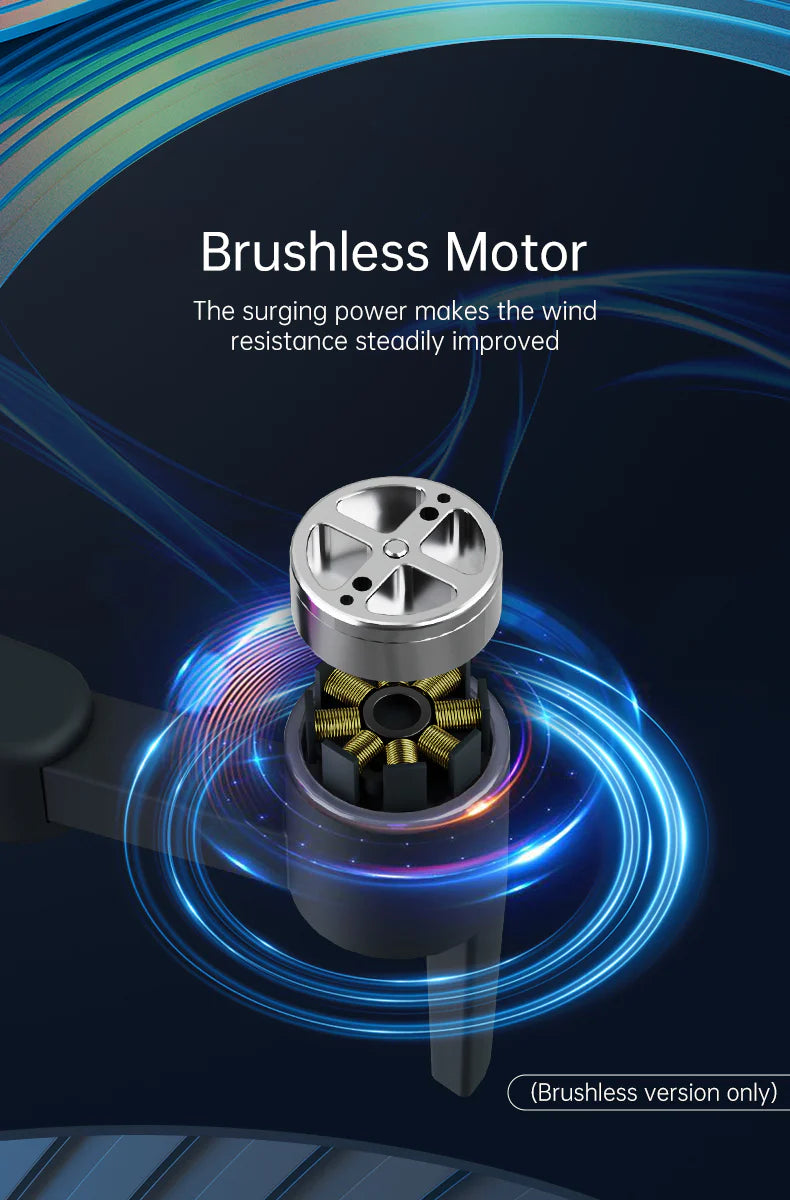 Drona JJRC H117 cu Lumini Schimbatoare, Pozitionare prin Flux Optic, Camera Duala HD, Control APP - 2 Baterii, Negru