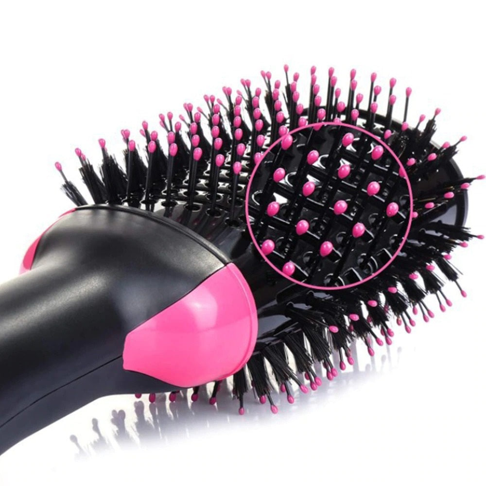 Pachet Perie Fixa Uscare, One Step si Ondulator Par, cu 3 Tuburi Ceramice