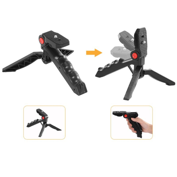 SET pentru VLOG-uri 4 în 1 – Microfon, Trepied si Suport Telefon, Lampă LED