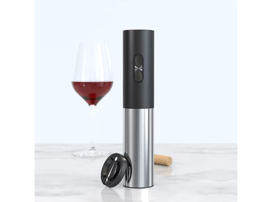 Tirbuson Electric Pentru deschis Sticlele de Vin cu Design Modern, Baterii