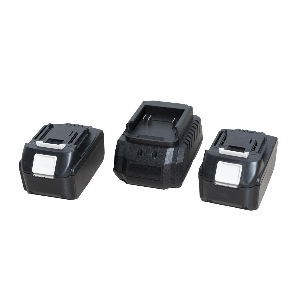 Cheie de Impact Dasgut, 1/2 Inch cu 2 Baterii 48V, 380 NM, Adaptor Makita si LED