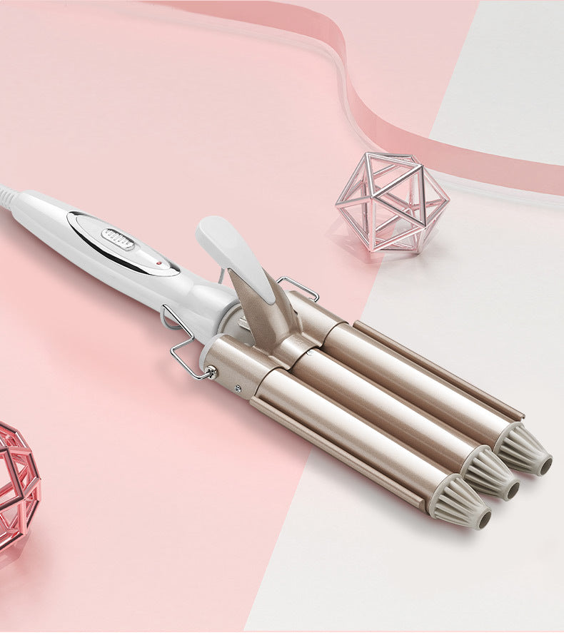 Ondulator Profesional - Tehnologie Ionica cu 3 Tuburi Ceramice