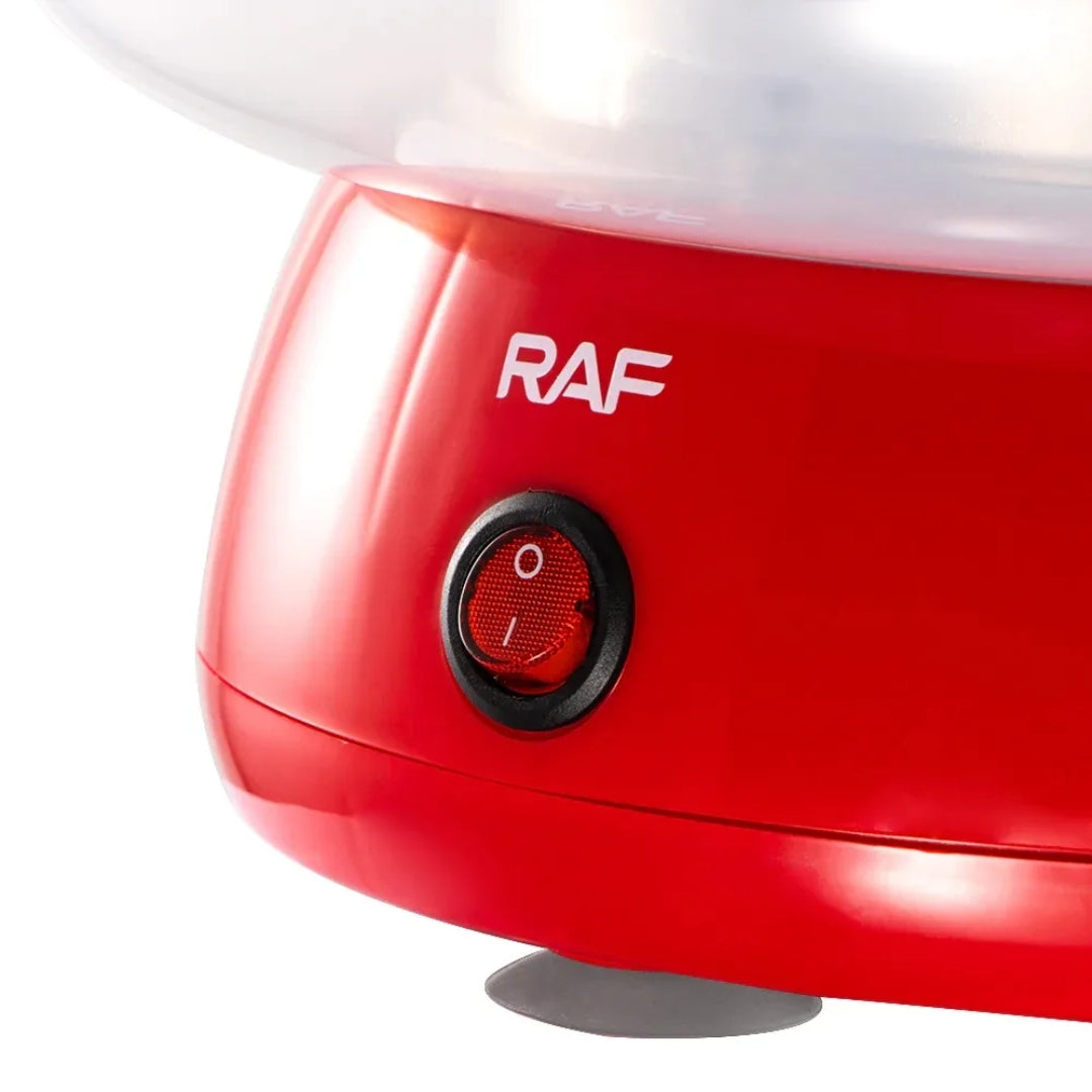 Aparat de Vata de Zahar RAF, Compact 20x27CM, Putere 500W,