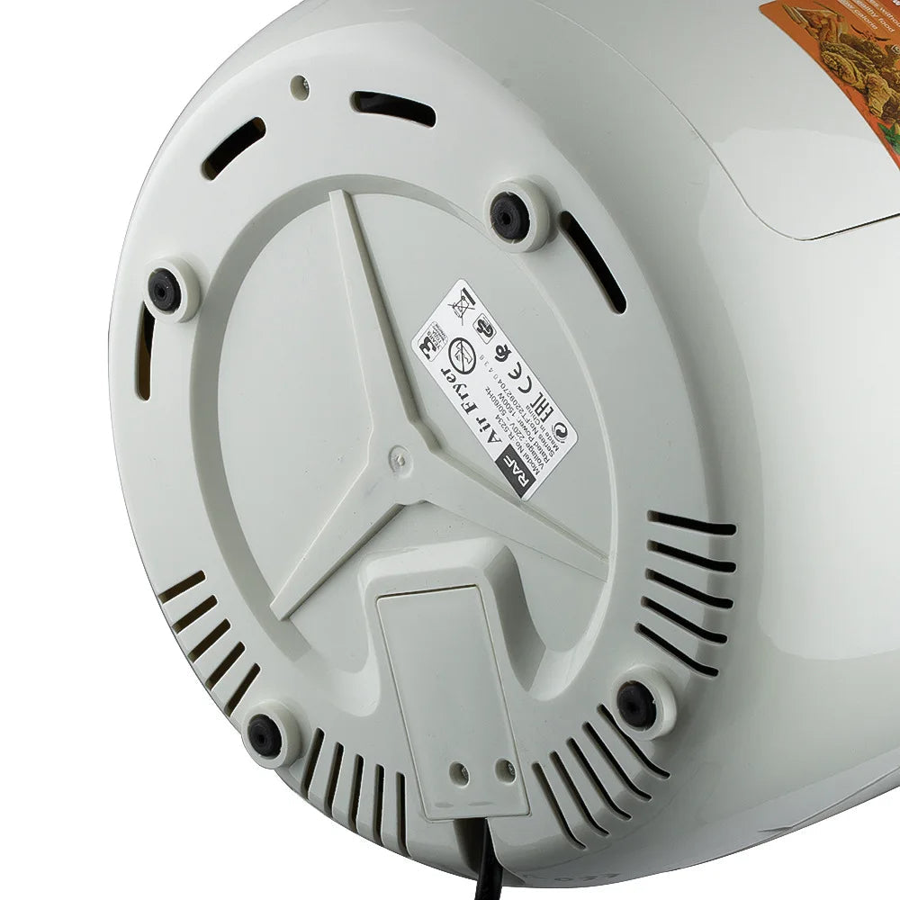 Friteuza Air Fryer RAF - Gatire fara Ulei, Capacitate 6lL, Display Touch Screen, 2400W, + SET 100 Hartii de Copt