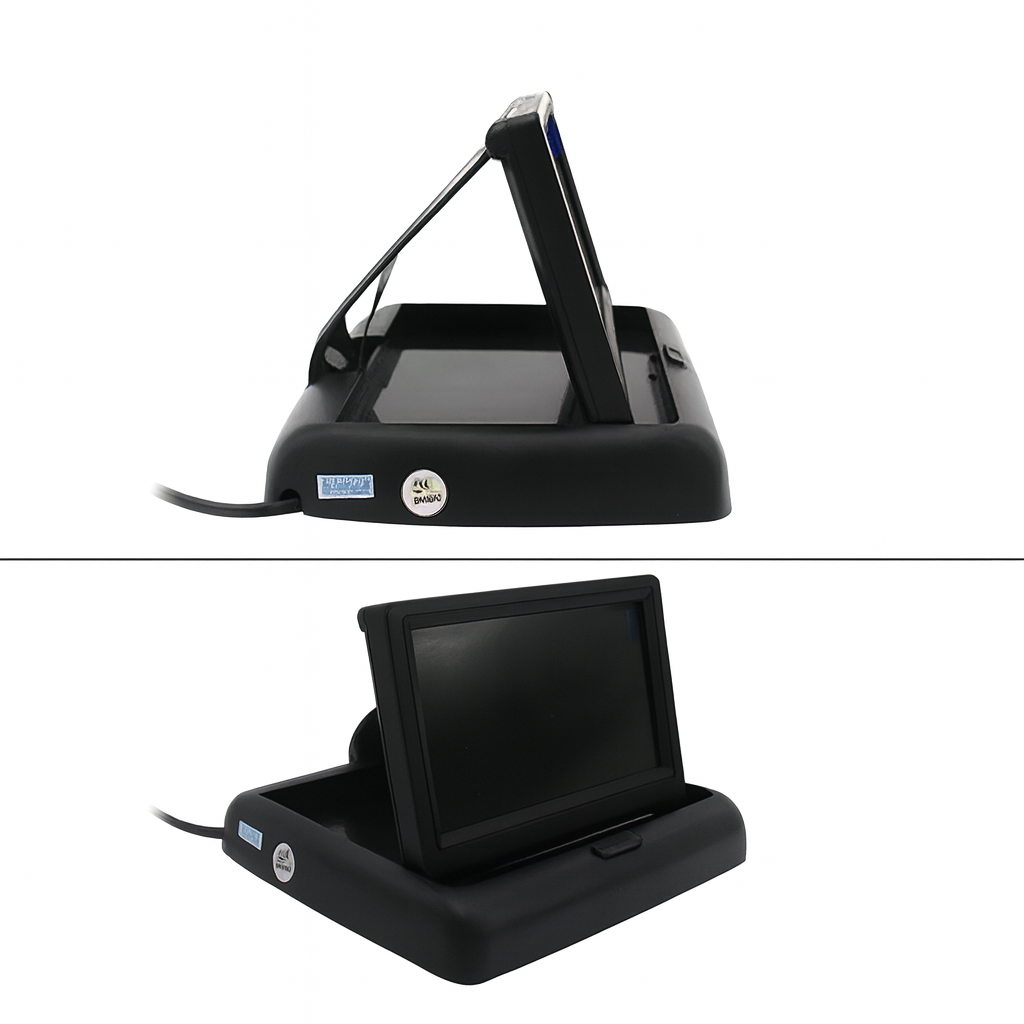 Monitor Pliabil 4.3 LCD TFT, 480×272, Intrare Duala Video, Compatibil PALNTSC