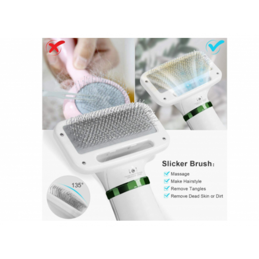 Pet Grooming Dryer, Perie cu Uscator pentru Animale