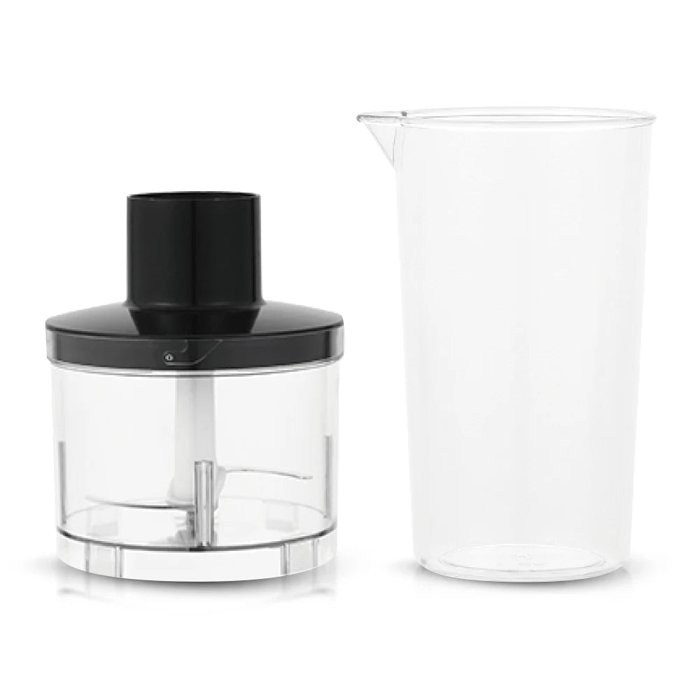 Set Complet R.327: Blender de Mana 4 in 1, 600W, Garantie 3 ani, cu 2 Viteze si Functie Turbo