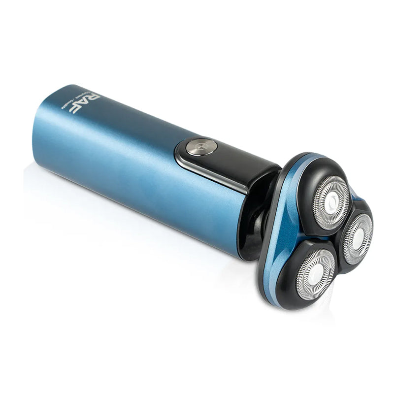 Aparat de Ras Electric RAF R.4017 – Design Portabil si Rezistent la Apa, Tehnologie cu Trei Lame
