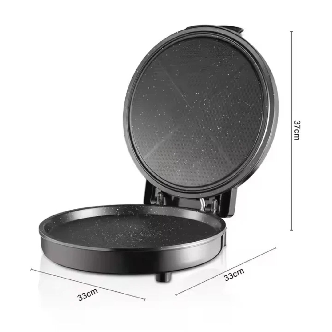 Aparat Electric de Pizza, Capacitate 1.5l, RAF 1100W, Termostat Reglabil si Incalzire Rapida