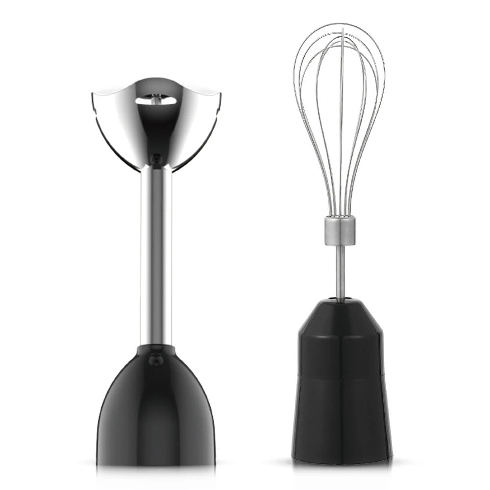 Set Complet R.327: Blender de Mana 4 in 1, 600W, Garantie 3 ani, cu 2 Viteze si Functie Turbo