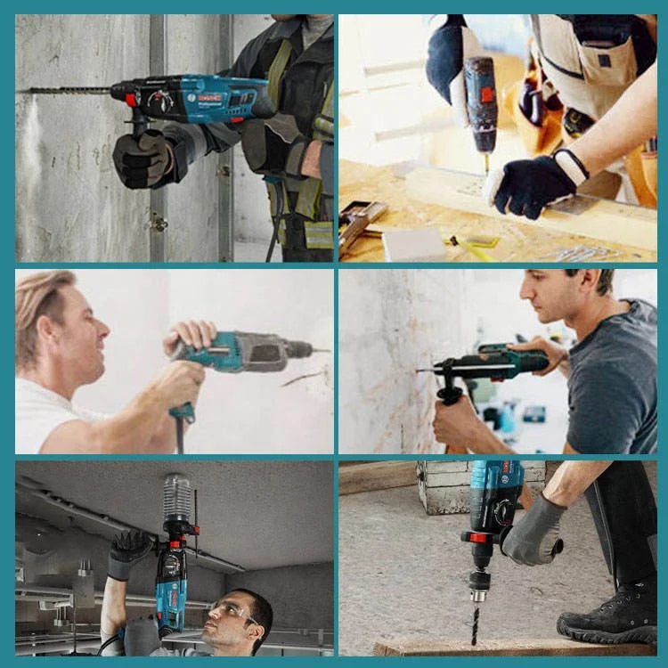 Ciocan Rotopercutor Multifunctional 800W pentru Beton, Zidarie, Metal, cu Sistem SDS-plus