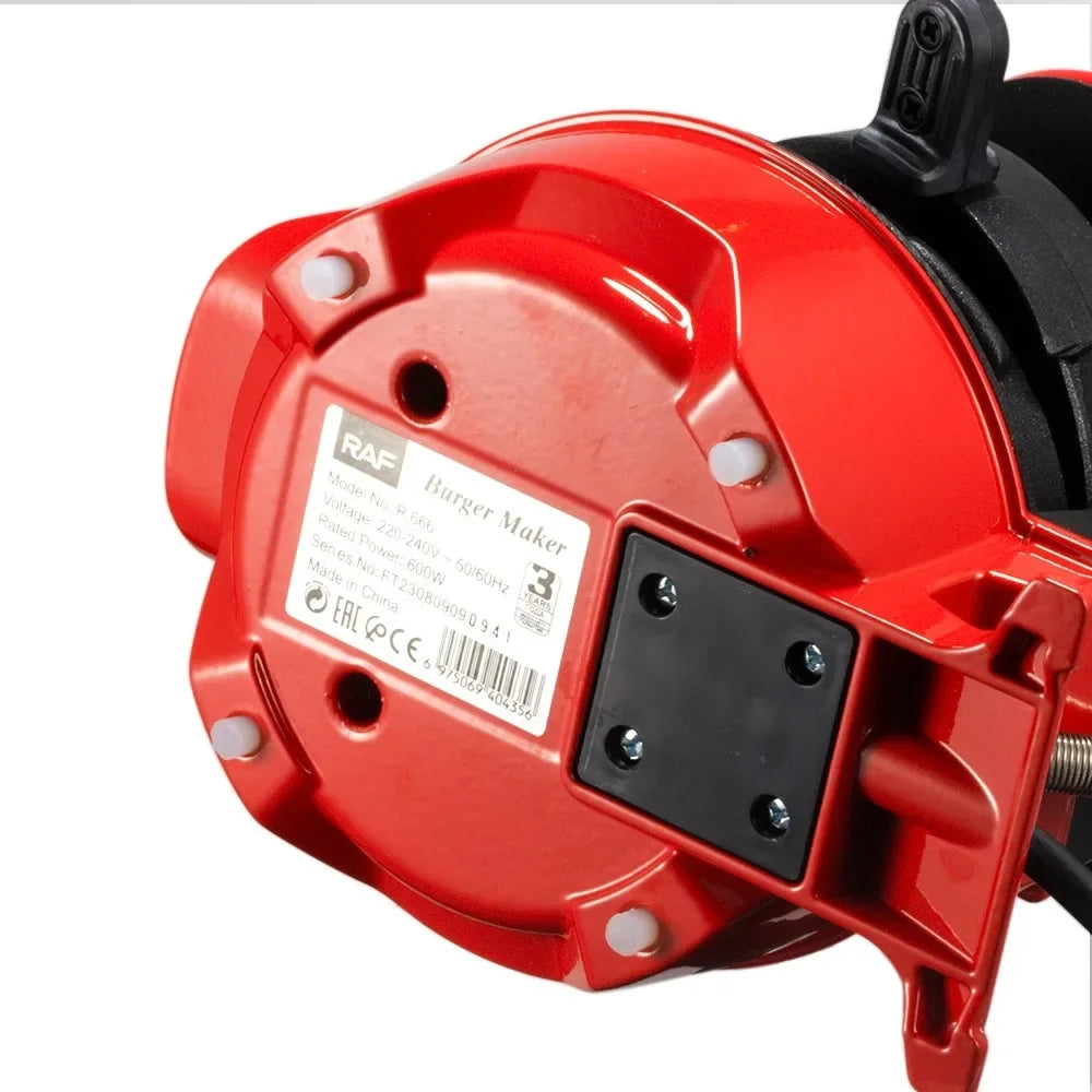 Aparat de Burgeri R.666, 800W, 180CM, Sandvisuri Usor de facut, Mic Dejun Rapid,