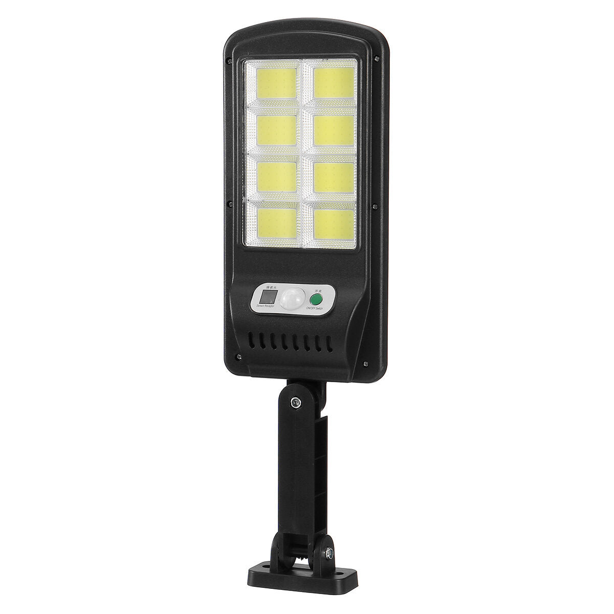 Set 4x Lampa Solara Jortan cu Senzor de Miscare - 8 Celule - 100W, 160 LED-uri COB