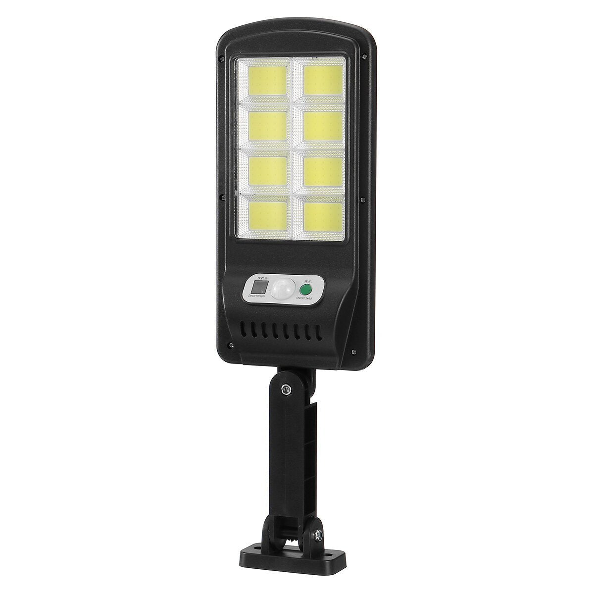 Set 3x Lampa Solara Jortan cu Senzor de Miscare - 8 Celule - 100W, 160 LED-uri COB