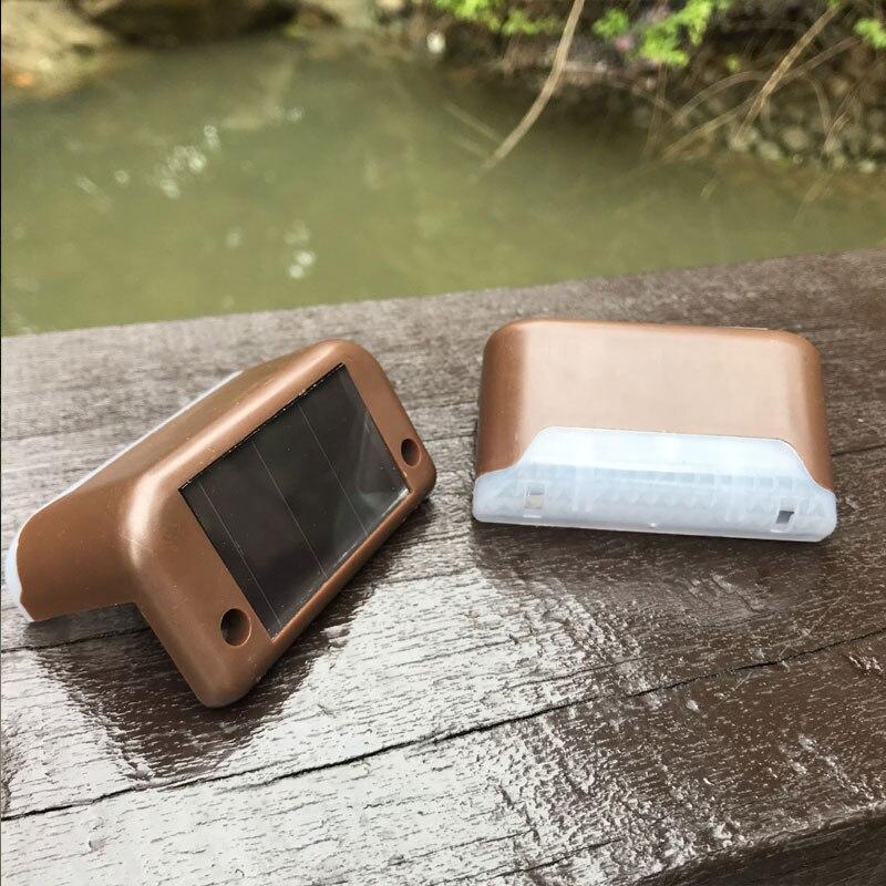 Set 4x Lumini Solare LED pentru Trepte, Scari