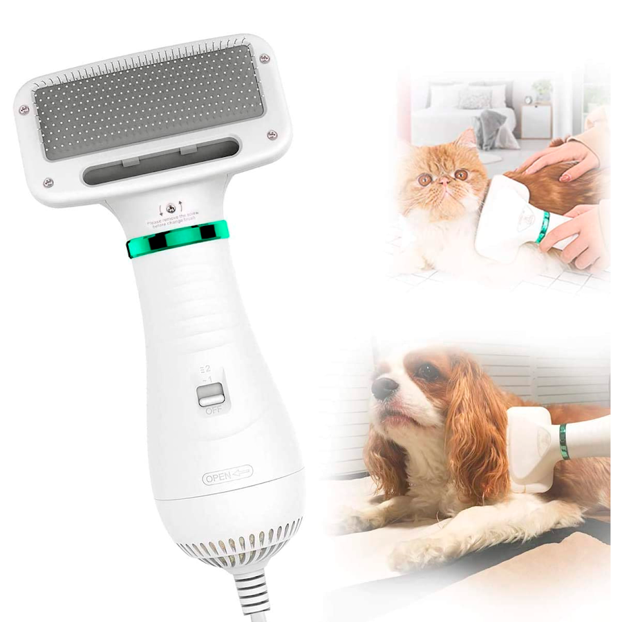 Pet Grooming Dryer, Perie cu Uscator pentru Animale