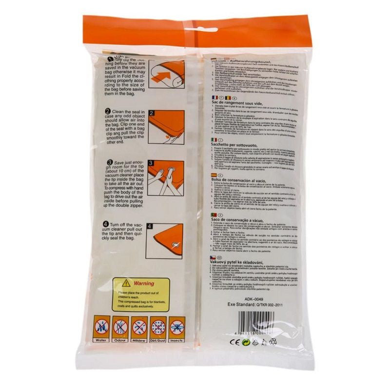 Sac pentru Vidat haine, pilote, paturi, perne 100x70 cm