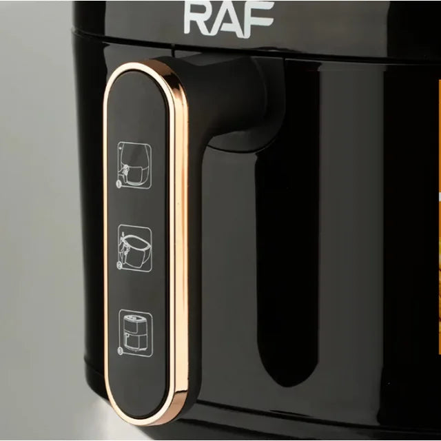 Air Fryer RAF 3L, 1500W, Gatit fara Ulei, Buton Mecanic, Control Termostat si Timer, Suprafata Antiaderenta