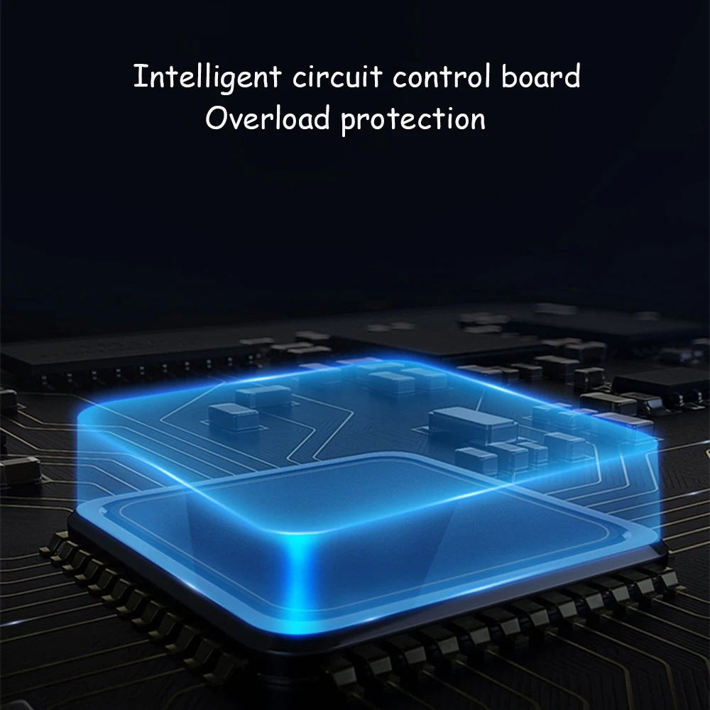 Drujba Electrica de 4 Inch, 48V cu 2 Acumulatori Li-ion 4500mAh, Viteza 2000RPM si Pila de Ascutire Inclusa