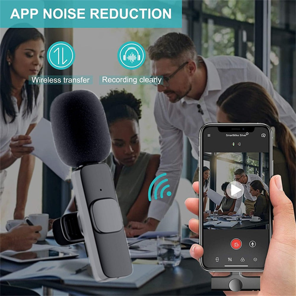 Lavaliera pentru Telefon - Tip C/iPhone, Microfon Wireless K8