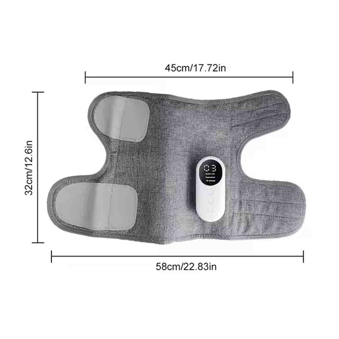 Aparat de Masaj - Incalzire si Compresie - 3 Moduri, pentru Picioare si Gambe, 1800 mAh