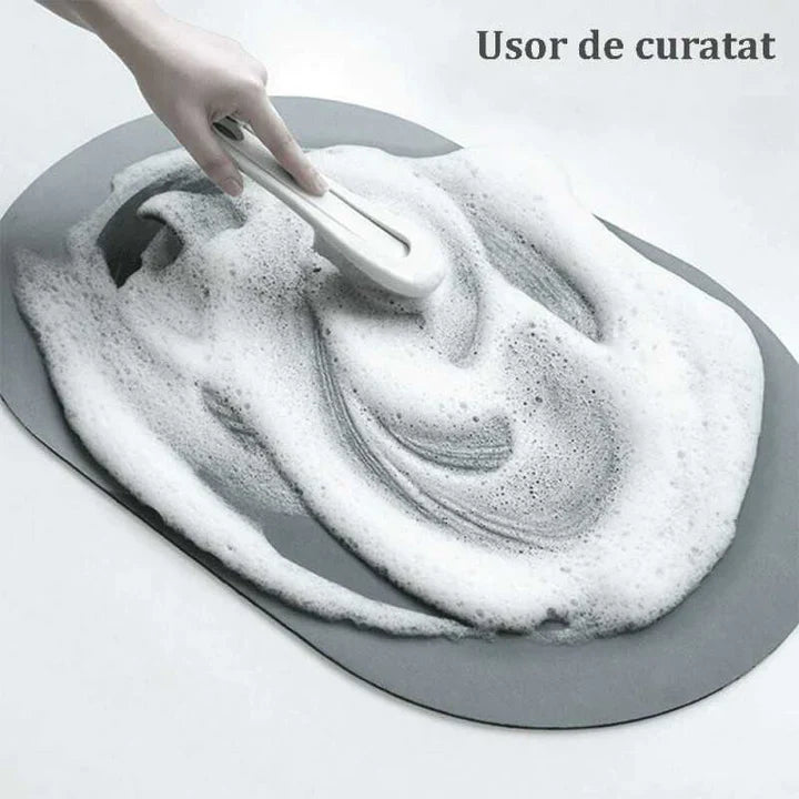 Covoras Absorbant pentru Baie 87x57 cm - Uscare Rapida si Antiderapant