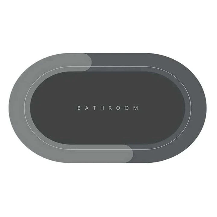 Covoras Absorbant pentru Baie 87x57 cm - Uscare Rapida si Antiderapant