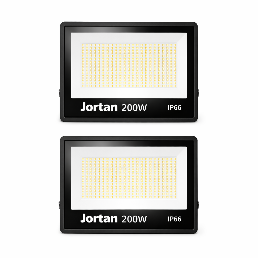 Proiector LED 200W Jortan - 9500 Lumeni Epistar, IP66 Impermeabil, Alb Rece Diamond White