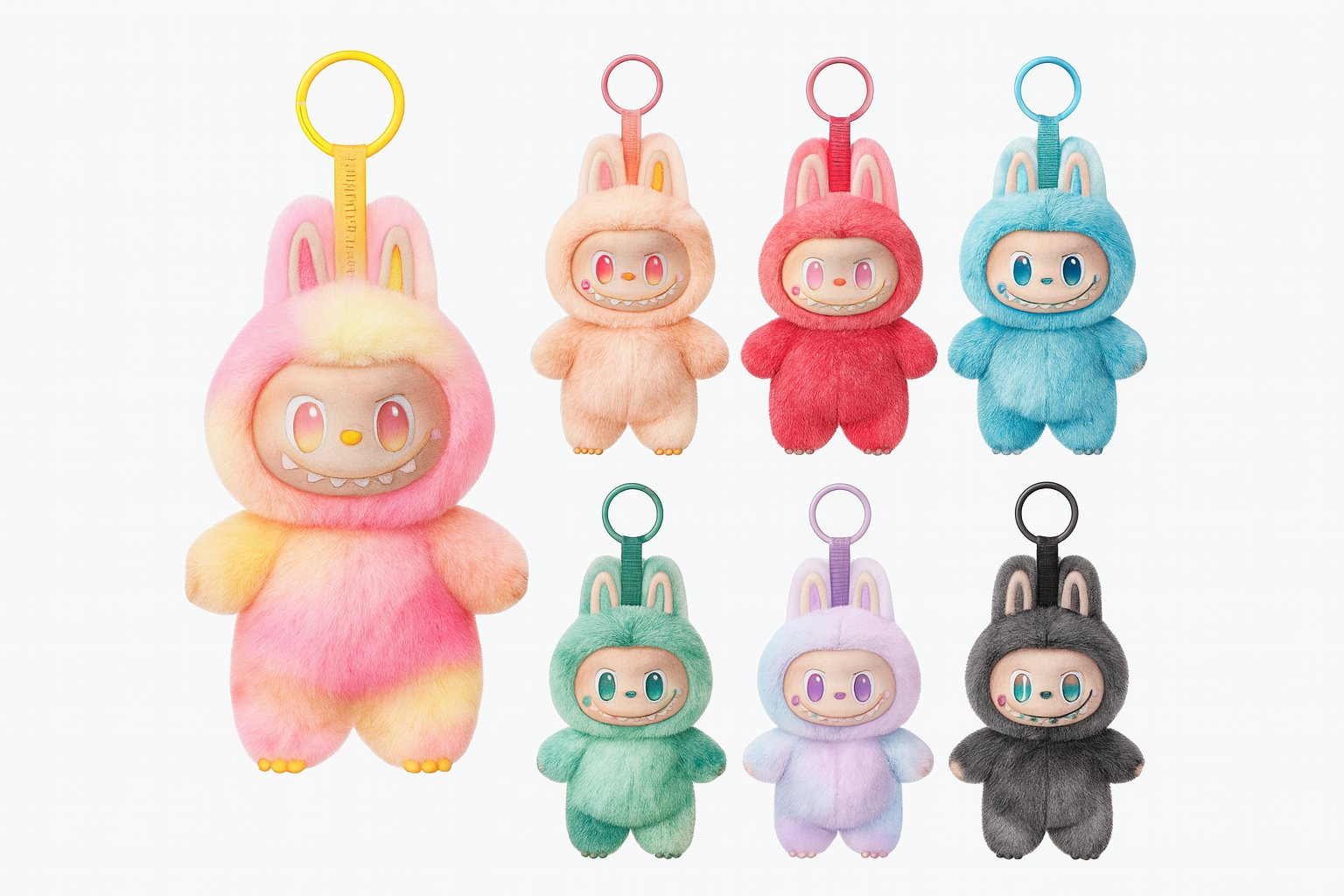 Set 2x Labubu Surprise 17cm – Biginto Energy Seria 3 POP MART