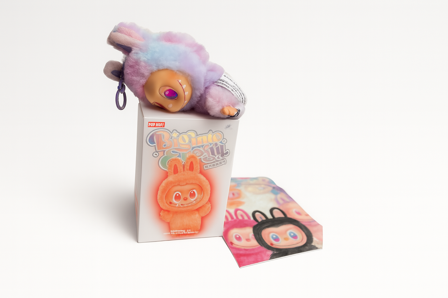 Set 4x Labubu – Breloc Figurina Biginto Energy 17cm