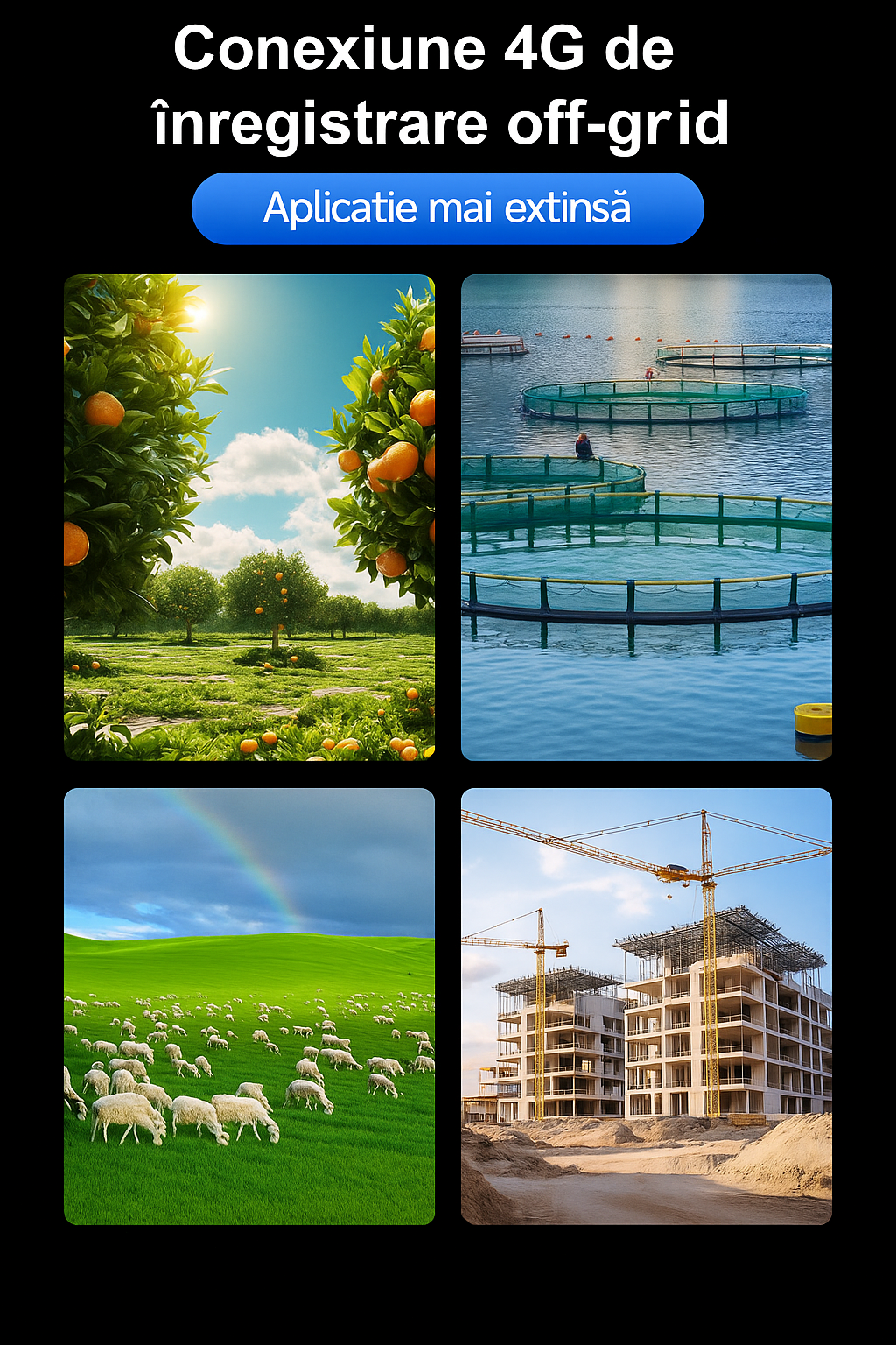 Lampa Stradala 450W cu Camera Tripla - V380Pro 12MP, Panou Solar, Slot SIM 4G, Card 32GB Inclus