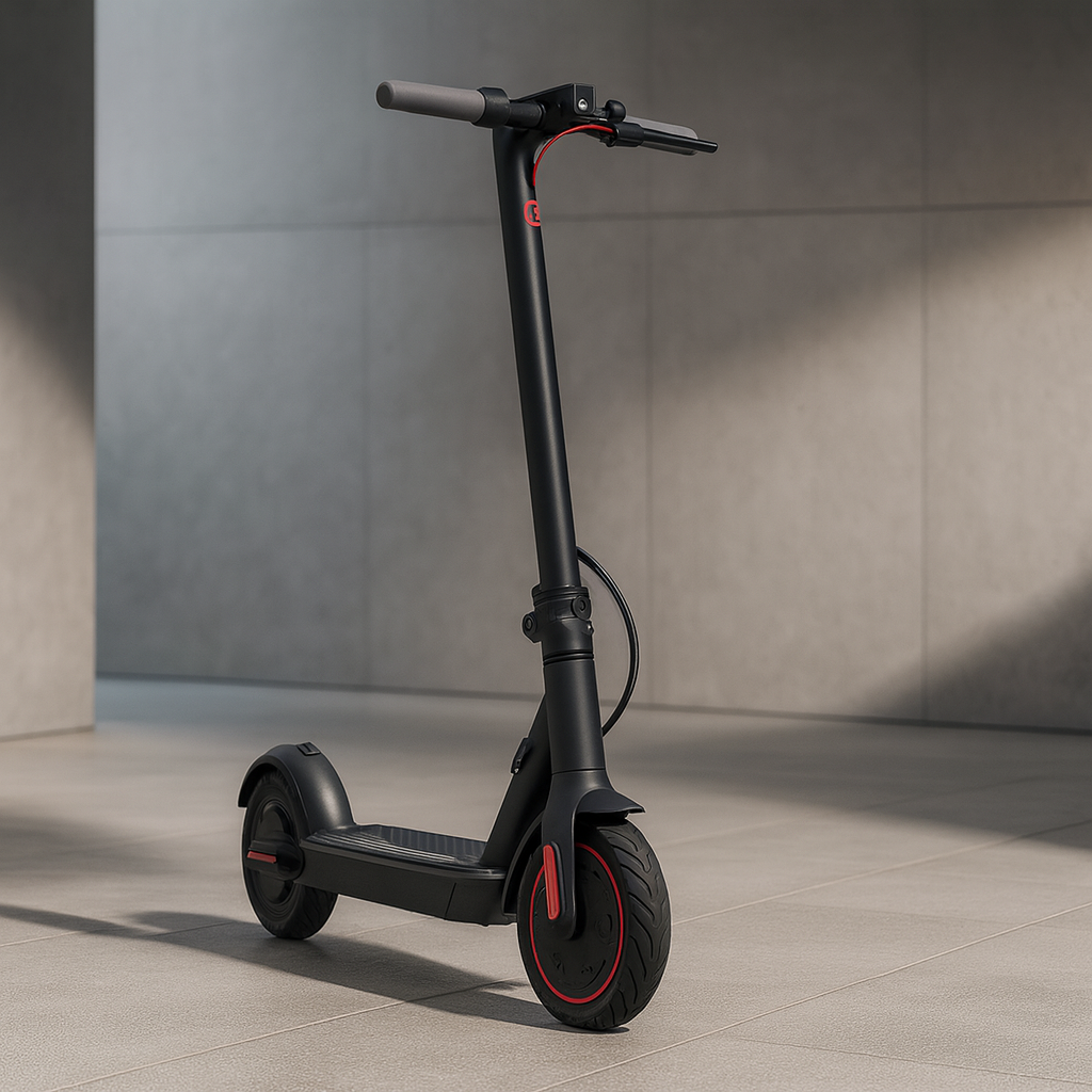 Trotineta Electrica Lenzod - Motor 350W, Autonomie 35 km, Roti 8.5 Inch, IP65 + Geanta trotineta Cadou