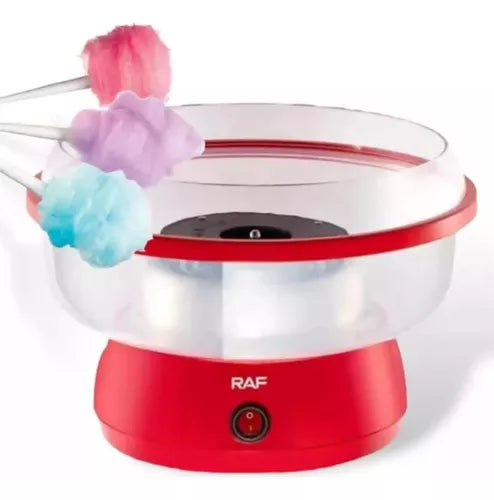 Aparat de Vata de Zahar RAF, Compact 20x27CM, Putere 500W,