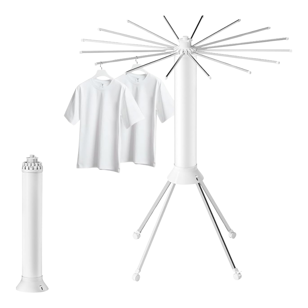 Uscator de Rufe Mobil ProDry – Tip Caracatita, cu Roti si Brate Metalice, Compact si Reglabil,