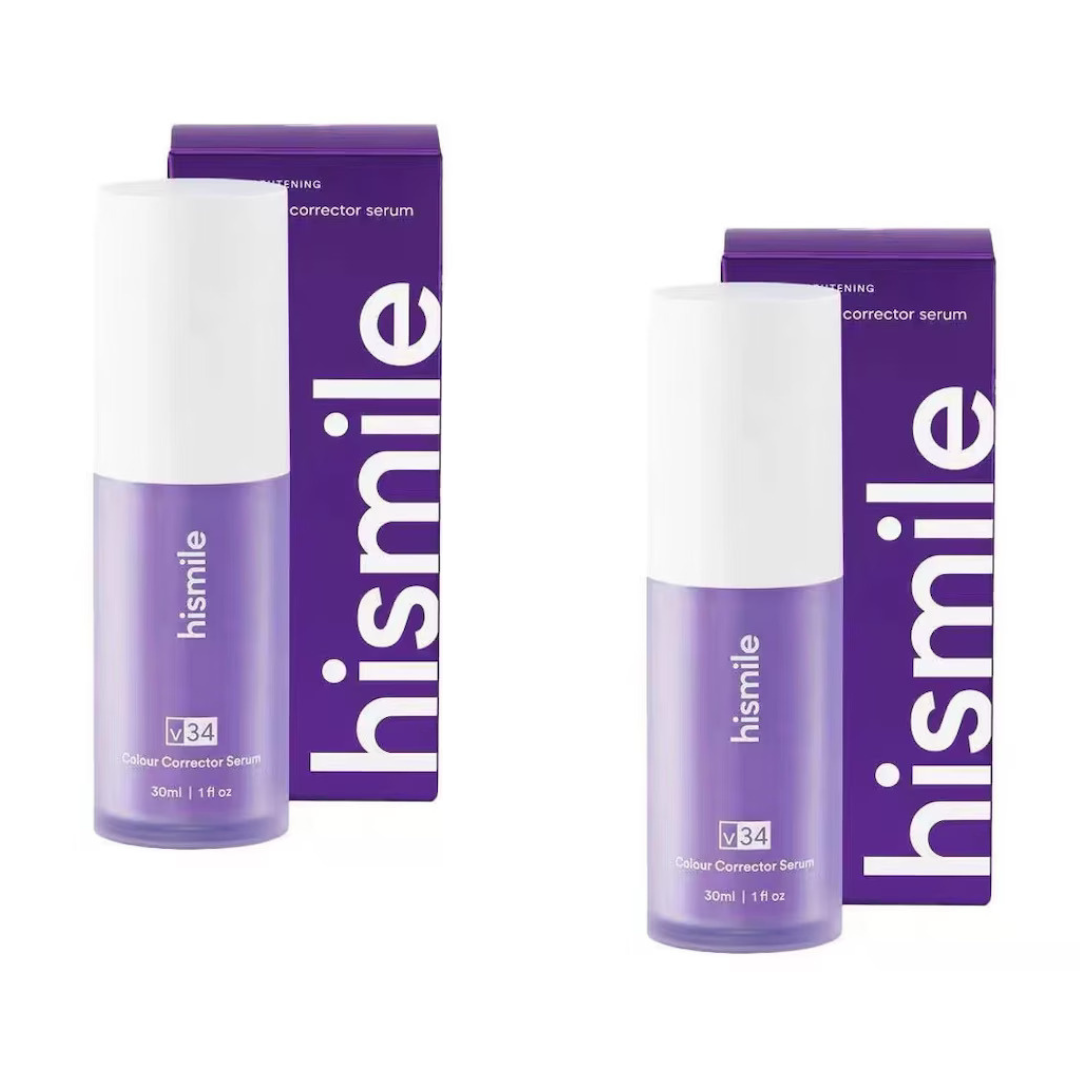 Pasta de Dinti Violet Tip Ser Corector Albire,- Hismile V34 Original - pentru Albire Rapida