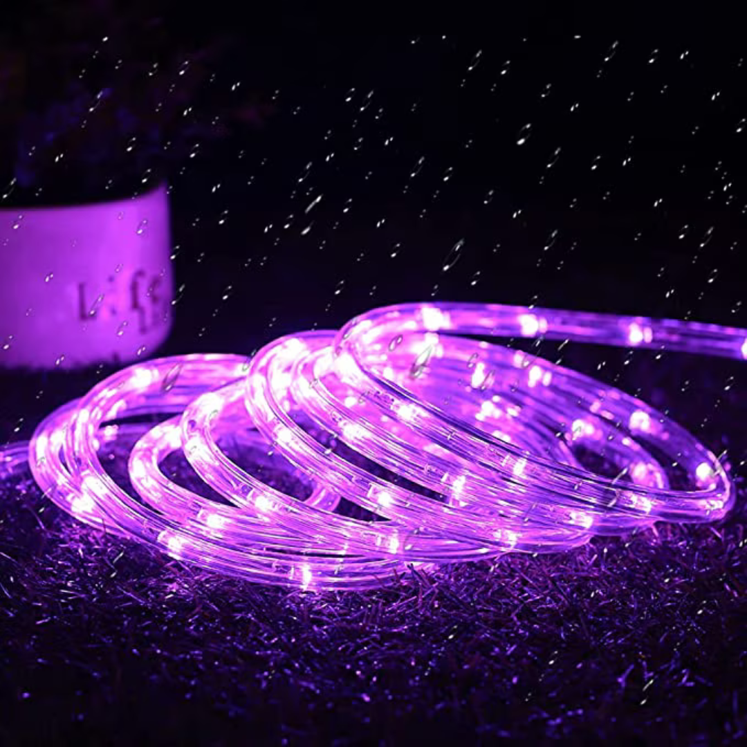 Instalatie Furtun 100m Mov, Miracle Light, Sectionabila, 2400 LED-uri, IP65