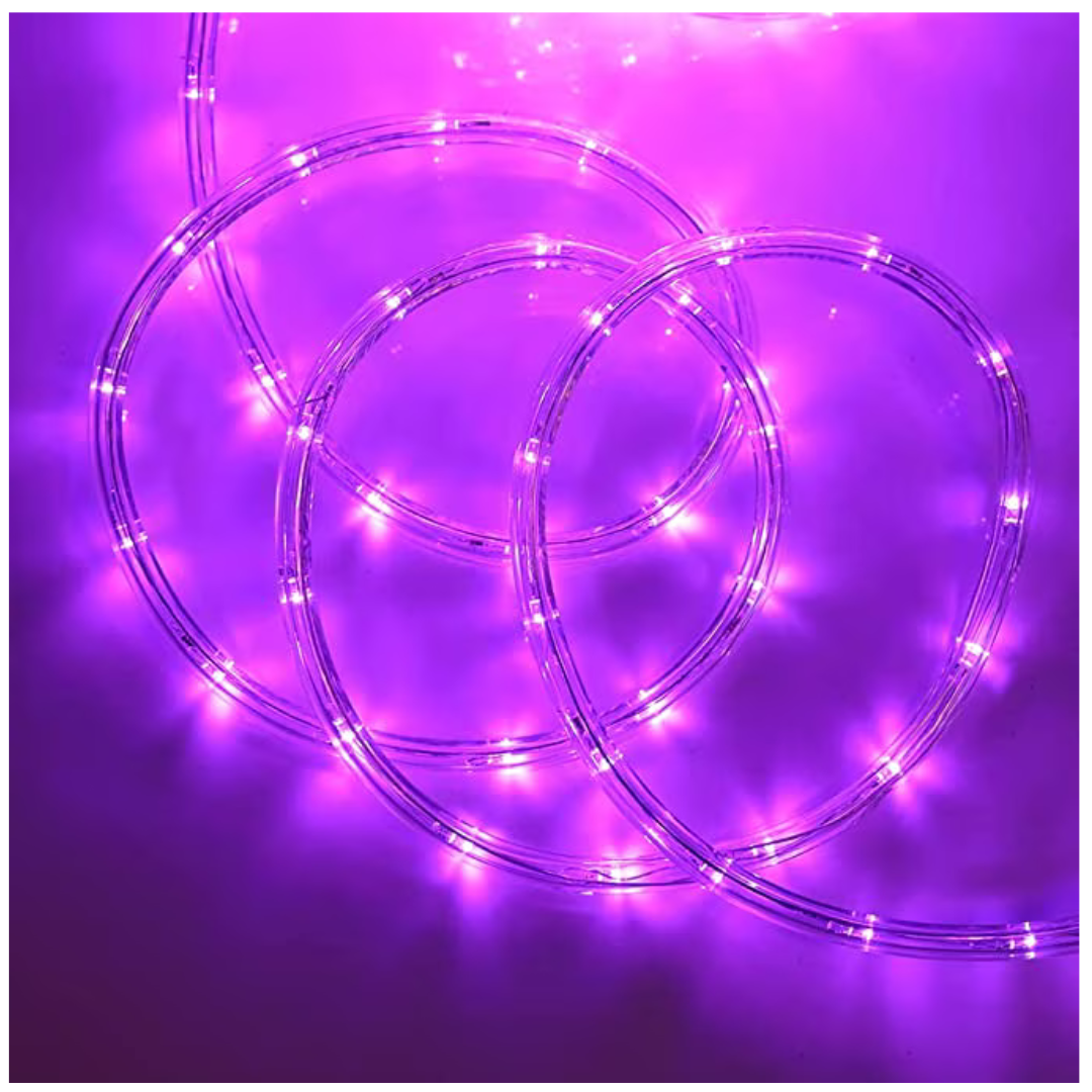 Instalatie Furtun 100m Mov, Miracle Light, Sectionabila, 2400 LED-uri, IP65