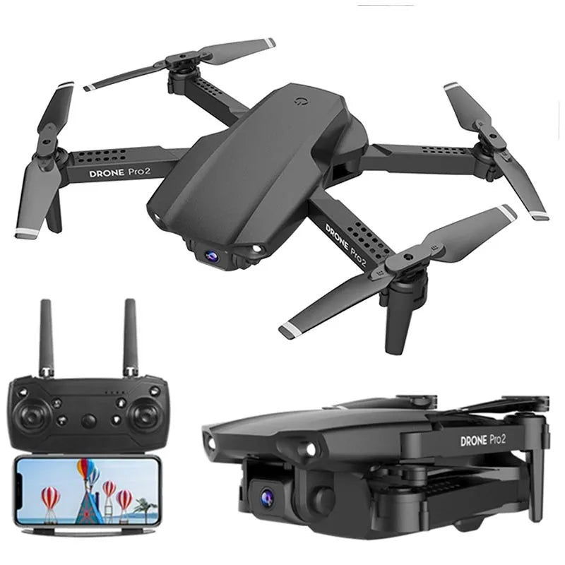 Drona Pro E99 - Camera HD 4K, Zbor Automat si Control WiFi