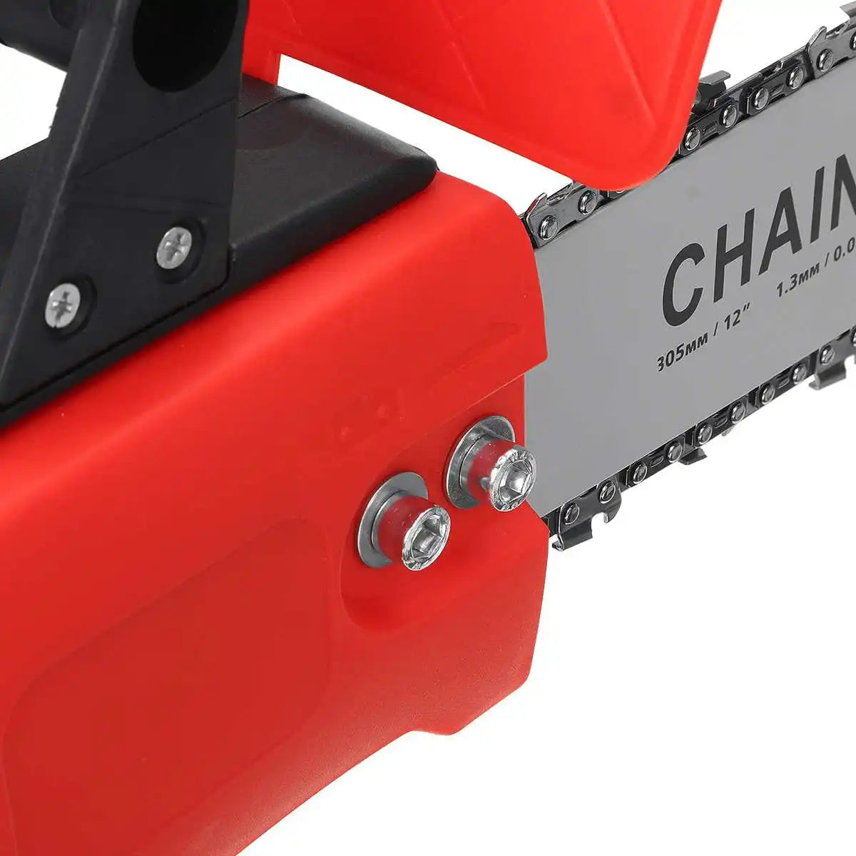 Drujba Electrica - Motofierastrau, 12 inch cu 2 Acumulatori 48V, 4200 RPM, 1200W cu Lamela