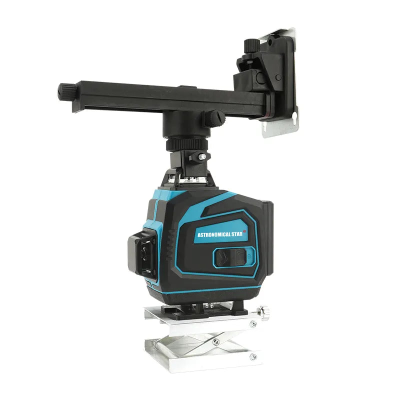 Nivela Laser 3D - 16 Linii - NivelMax, Trepied Extensibil, Profesionala, cu 2 Baterii 4000mAh + Accesorii