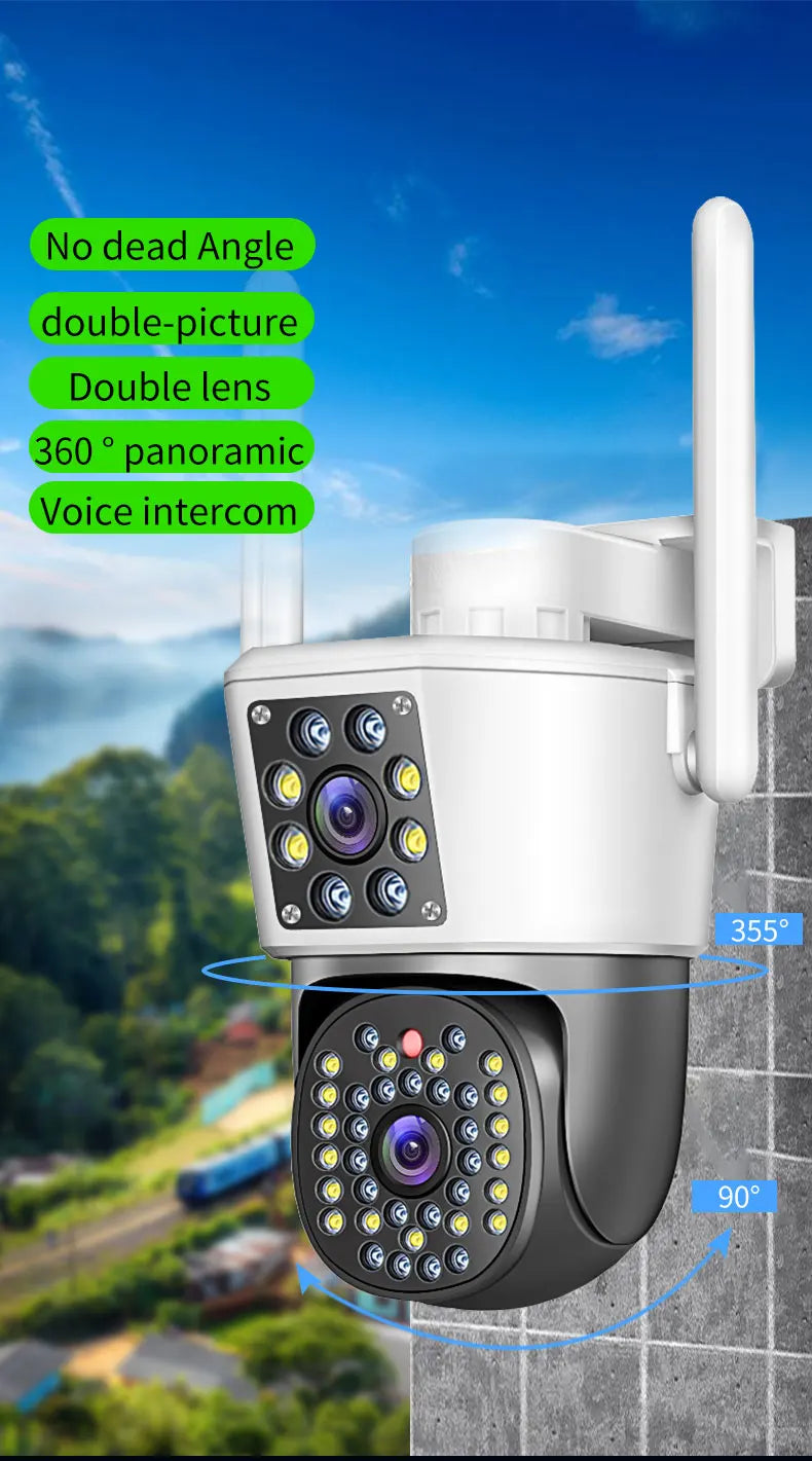 Set 4 Camere Duale Jortan - 6MP Full HD 4K, Tehnologie Avansata, WiFi-LAN