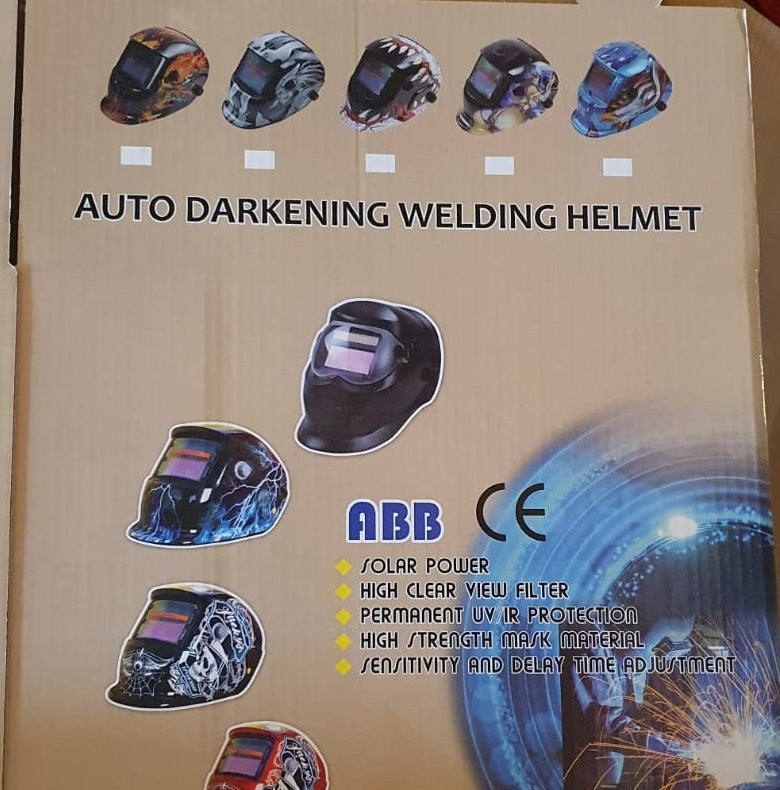 Masca de Sudura Anti-UV/IR, cu Ecran LCD Integrat + Manusi Incluse