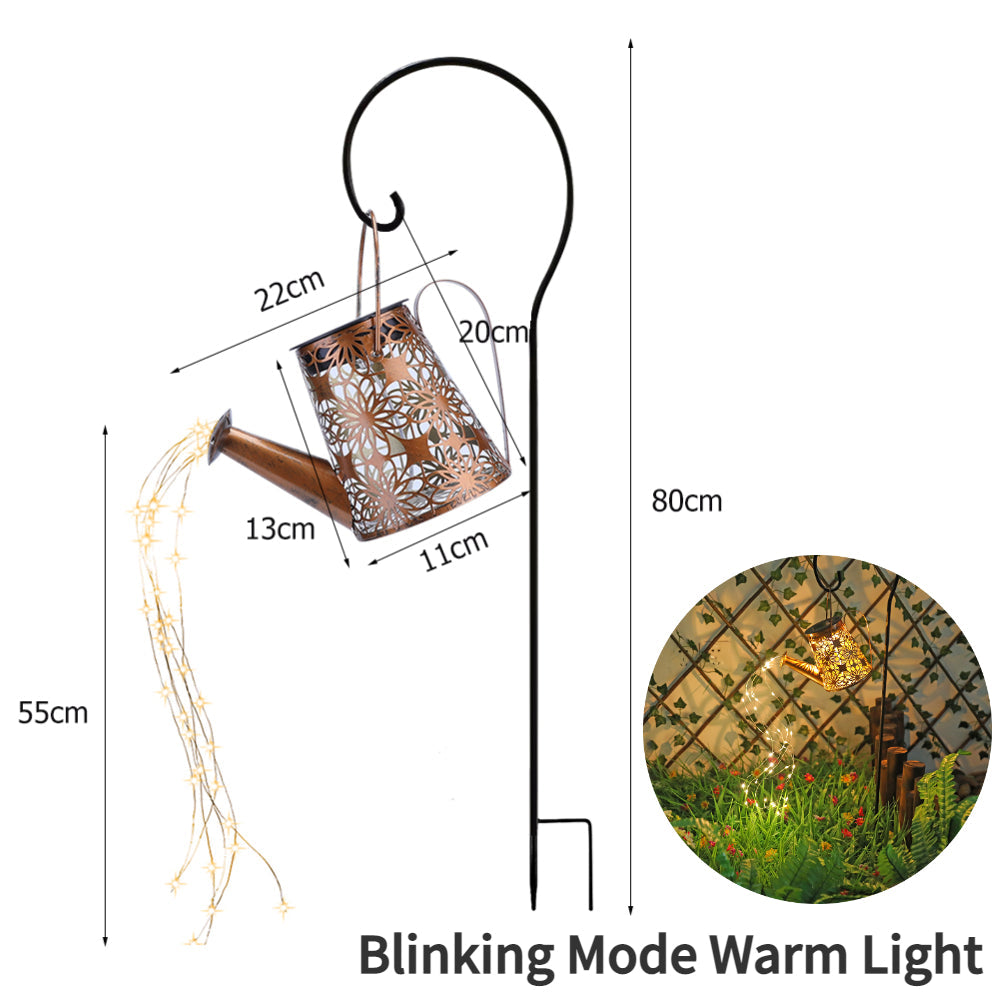 Lampa Solara Stropitoare cu LED, Decorativa pentru Curte si Gradina