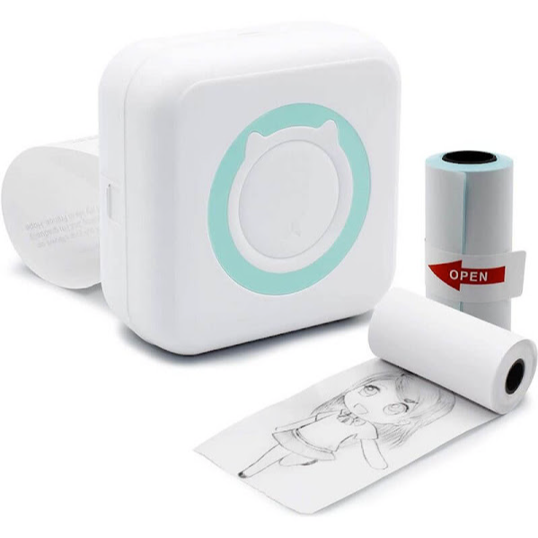Mini Imprimanta Termica 57x25mm compatibil iOS/Android, Bluetooth